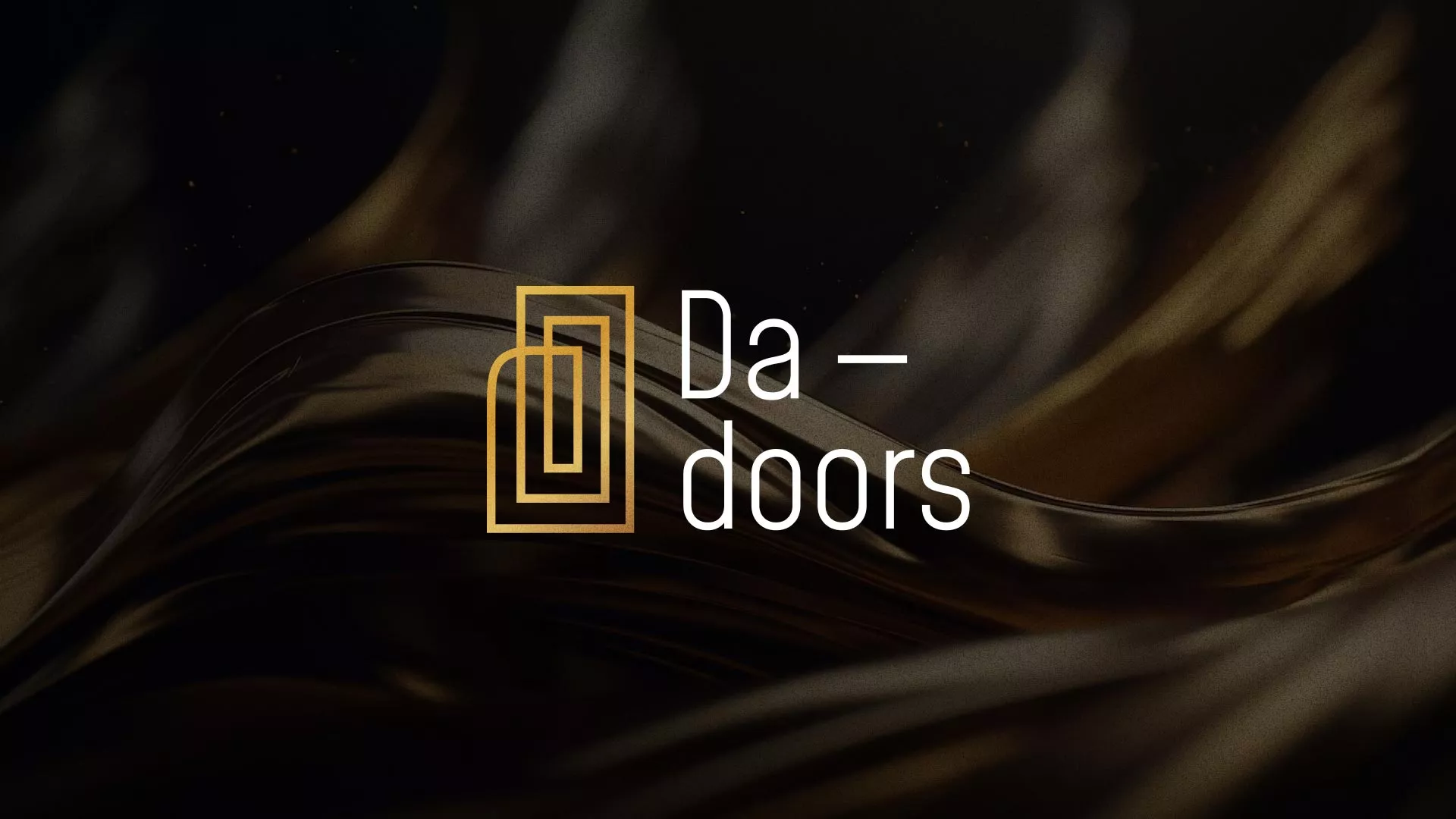 Разработка логотипа для компании «DA-DOORS» в Малоархангельске